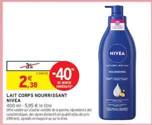 Lait Corps Nourrissant Nivéa