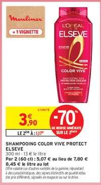 SHAMPOOING COLOR VIVE PROTECT ELSEVE
