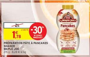 PRÉPARATION PÂTE À PANCAKES SHAKER MAPLE JOE