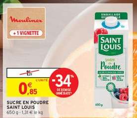Sucre en Poudre Saint Louis