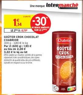 GOÛTER CROK CHOCOLAT CHABRIOR