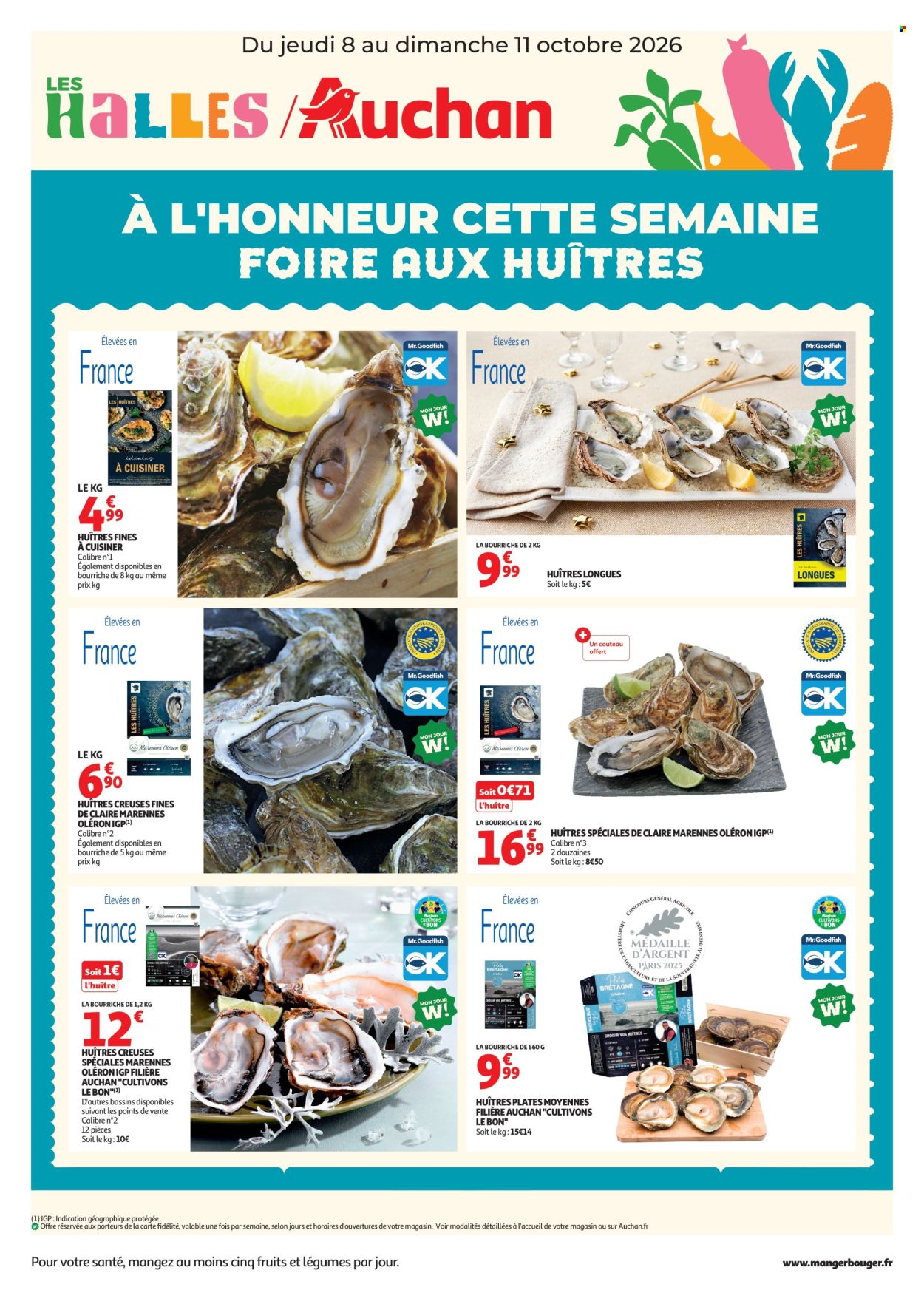 Catalogue Auchan - 08.10.2026 - 11.10.2026. Page 1