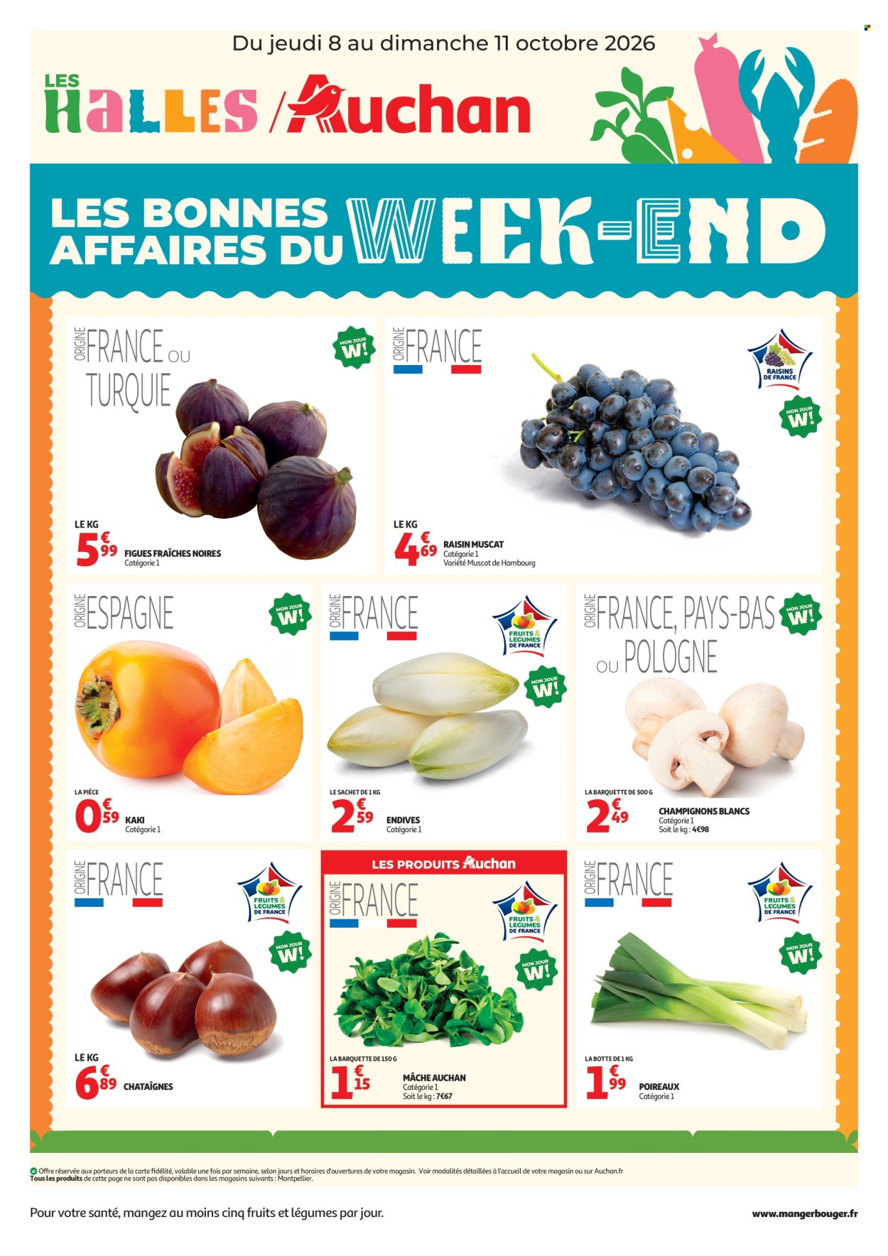 Catalogue Auchan - 08.10.2026 - 11.10.2026. Page 1