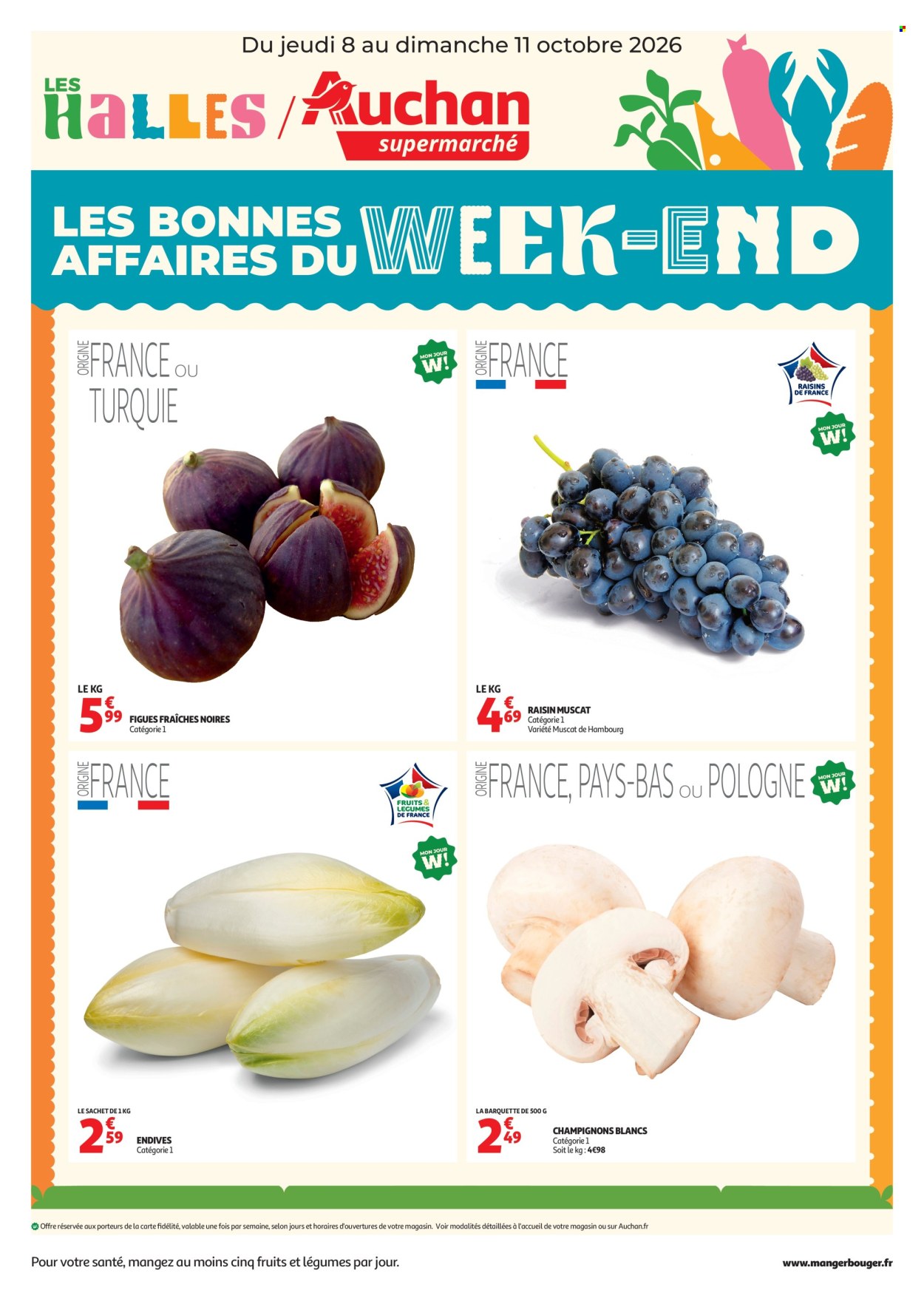 Catalogue Auchan - 08.10.2026 - 11.10.2026. Page 1