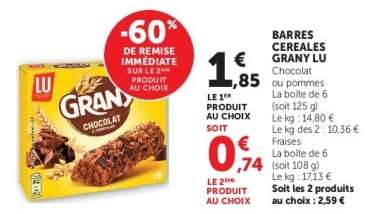 BARRES CEREALES GRANY LU