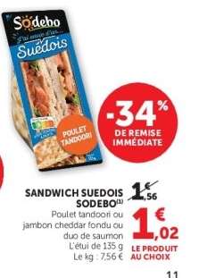 SANDWICH SUEDOIS SODEBO