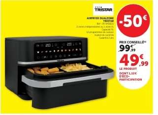AIRFRYER DUALZONE TRISTAR