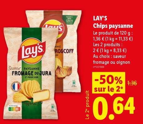 LAY'S Chips Paysanne