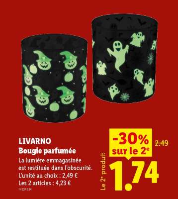 LIVARNO Bougie parfumée