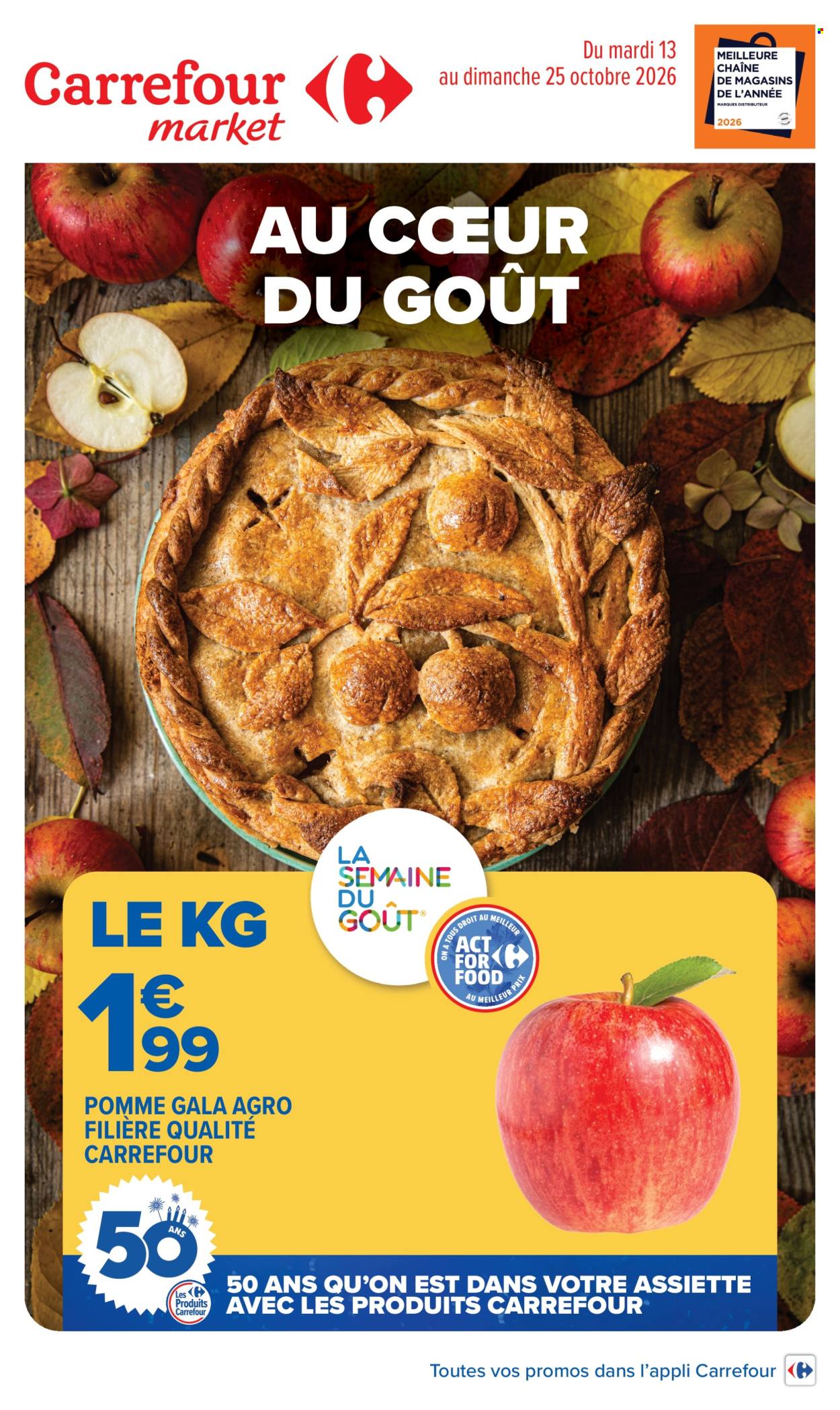 Catalogue Carrefour Market - 13.10.2026 - 25.10.2026. Page 1