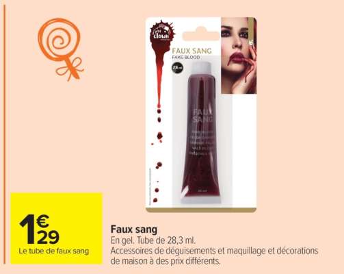 Faux sang