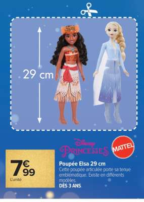 Poupée Elsa 29 cm