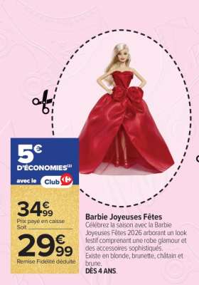 Barbie Joyeuses Fêtes