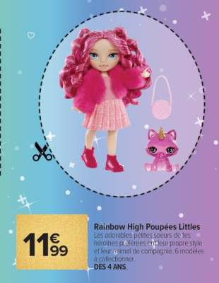 Rainbow High Poupées Littles