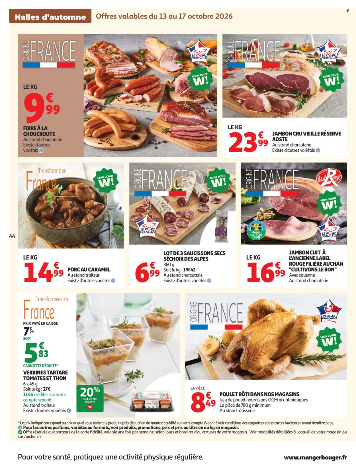 Catalogue Auchan - 13.10.2026 - 25.10.2026. Page 44