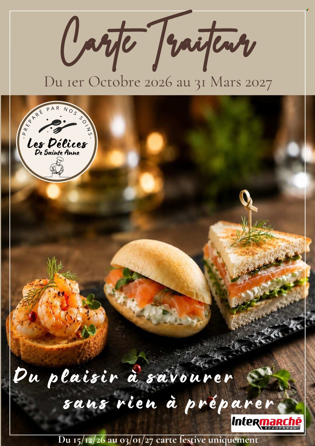 Catalogue Intermarché Super - 01.10.2026 - 31.03.2027. Page 1