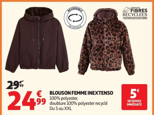 Blouson Femme Inextenso