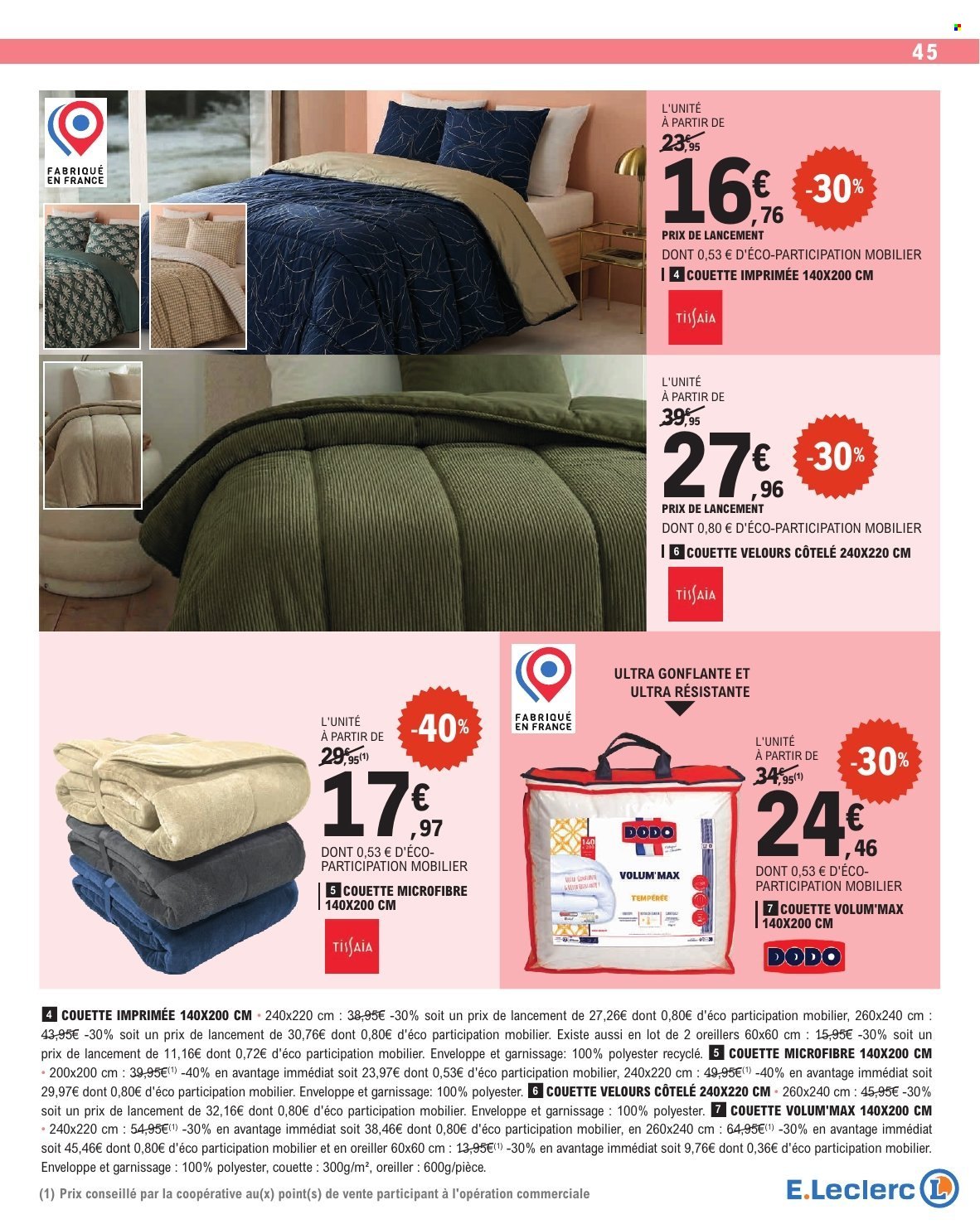 Catalogue E.Leclerc - 13.10.2026 - 24.10.2026. Page 45