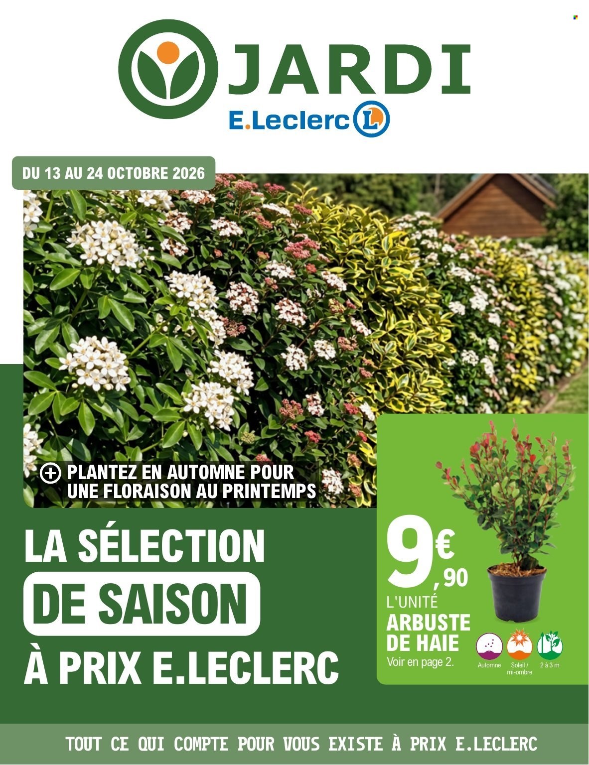 Catalogue E.Leclerc - 13.10.2026 - 24.10.2026. Page 1