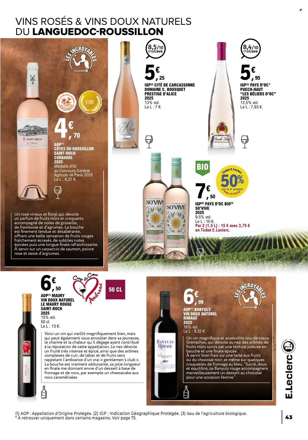 Catalogue E.Leclerc - 20.10.2026 - 31.10.2026. Page 43