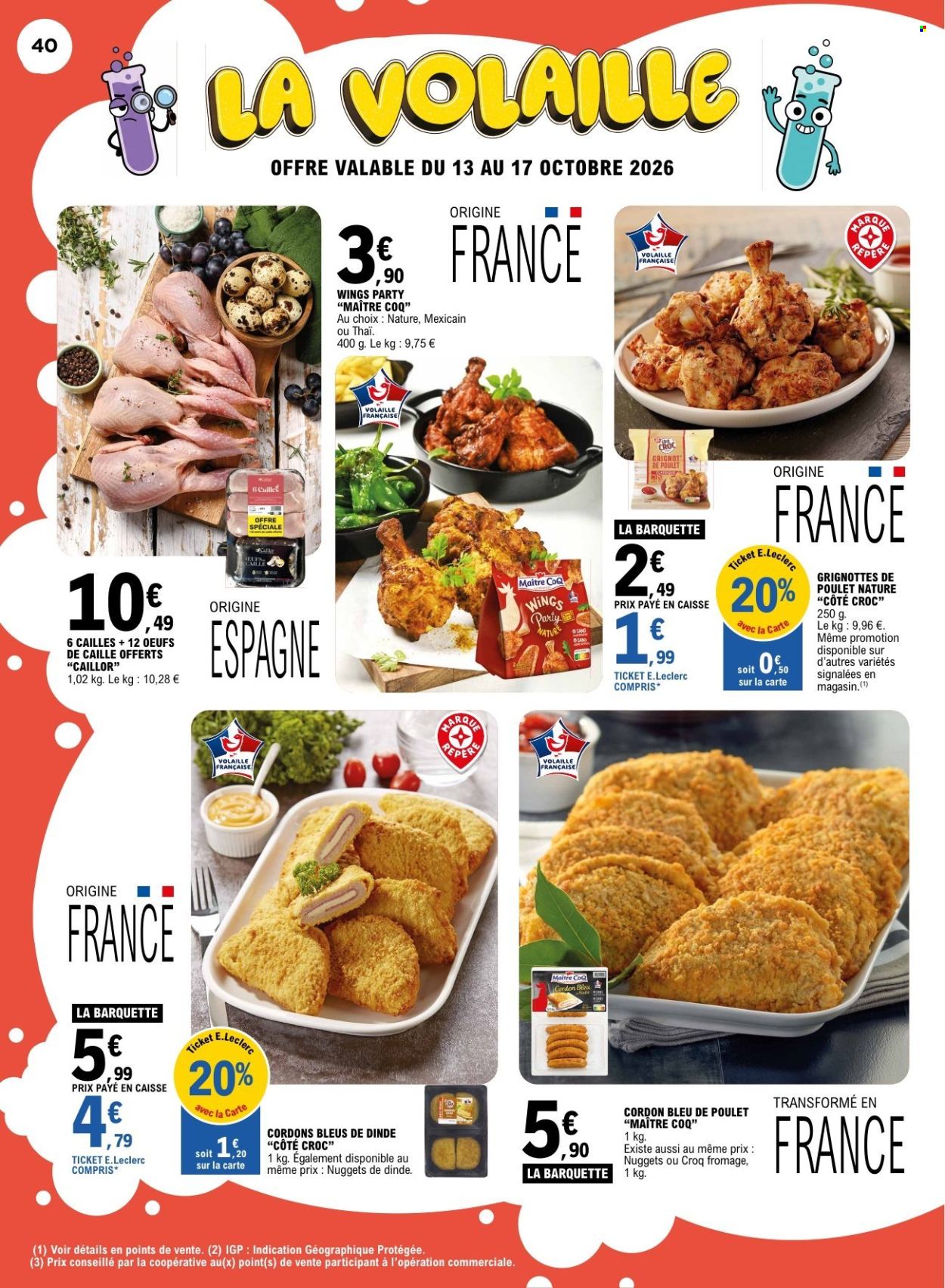 Catalogue E.Leclerc - 13.10.2026 - 24.10.2026. Page 40