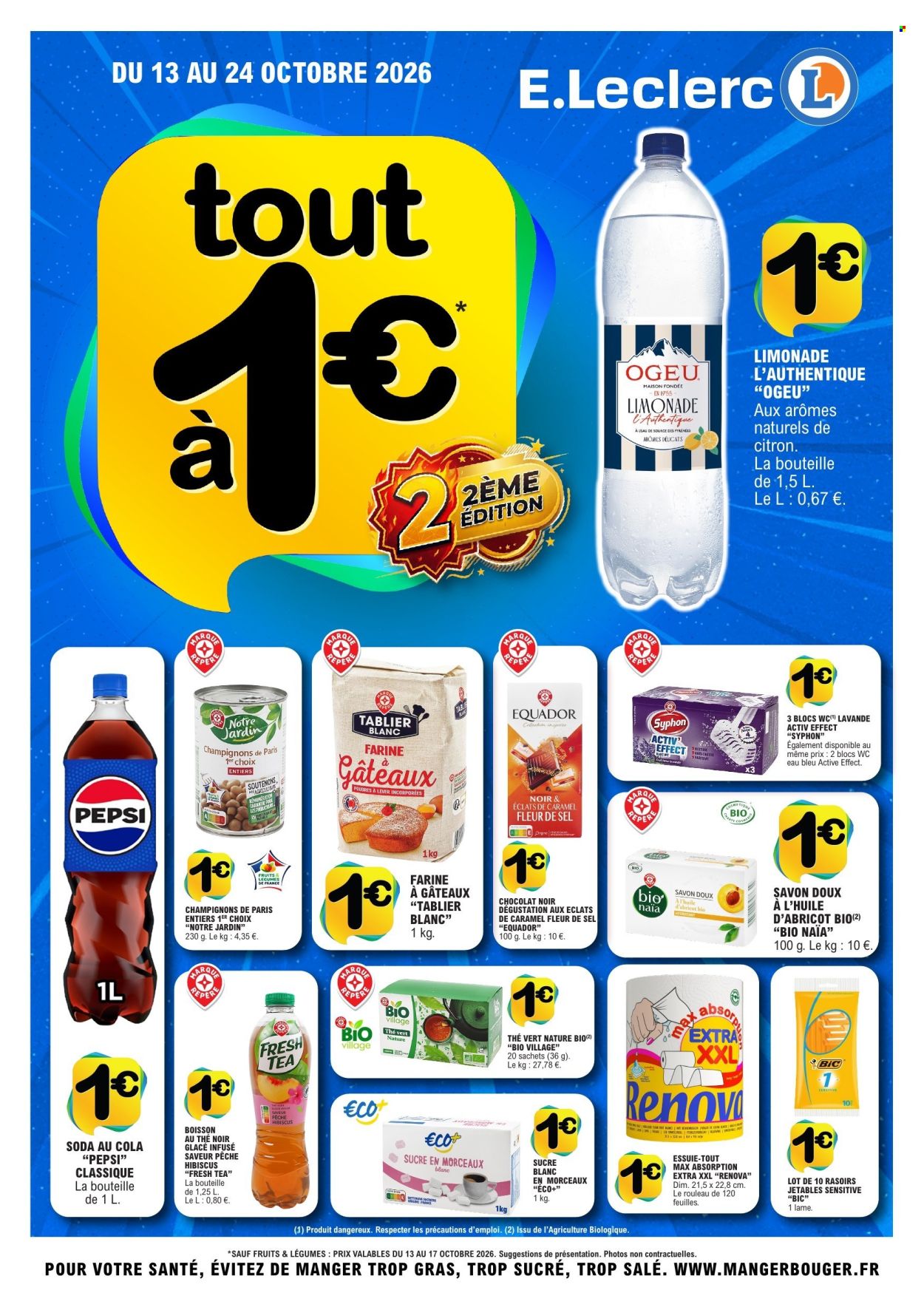 Catalogue E.Leclerc - 13.10.2026 - 24.10.2026. Page 1