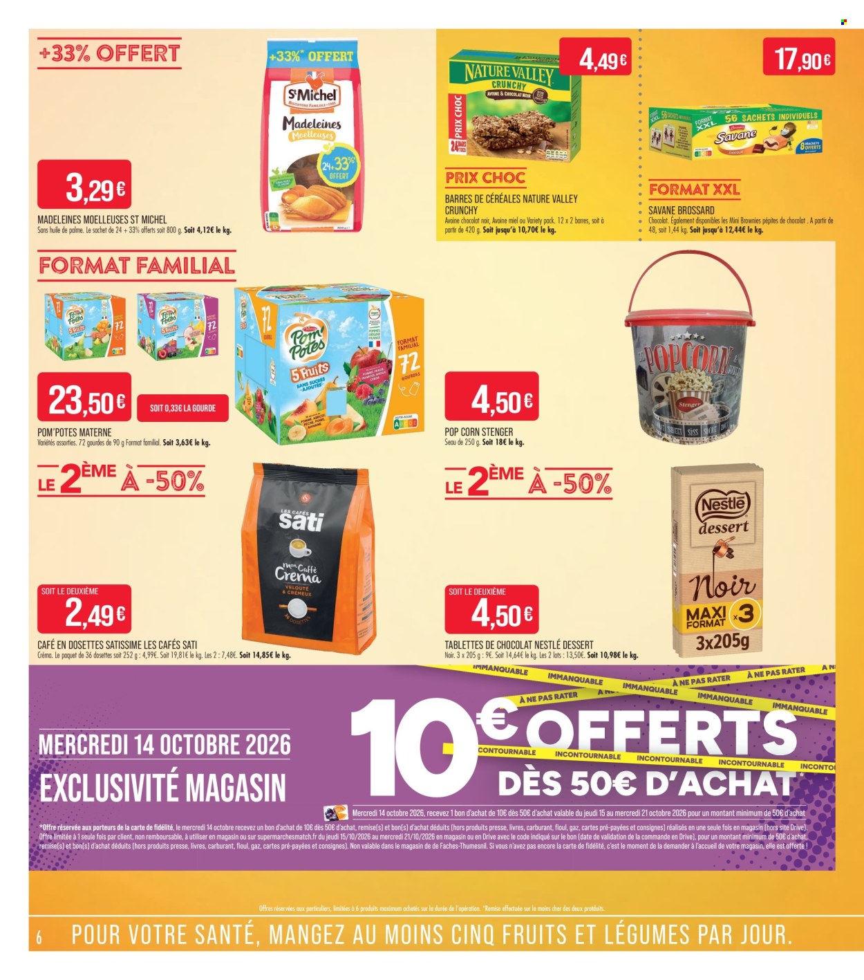 Catalogue Supermarché Match - 13.10.2026 - 25.10.2026. Page 6