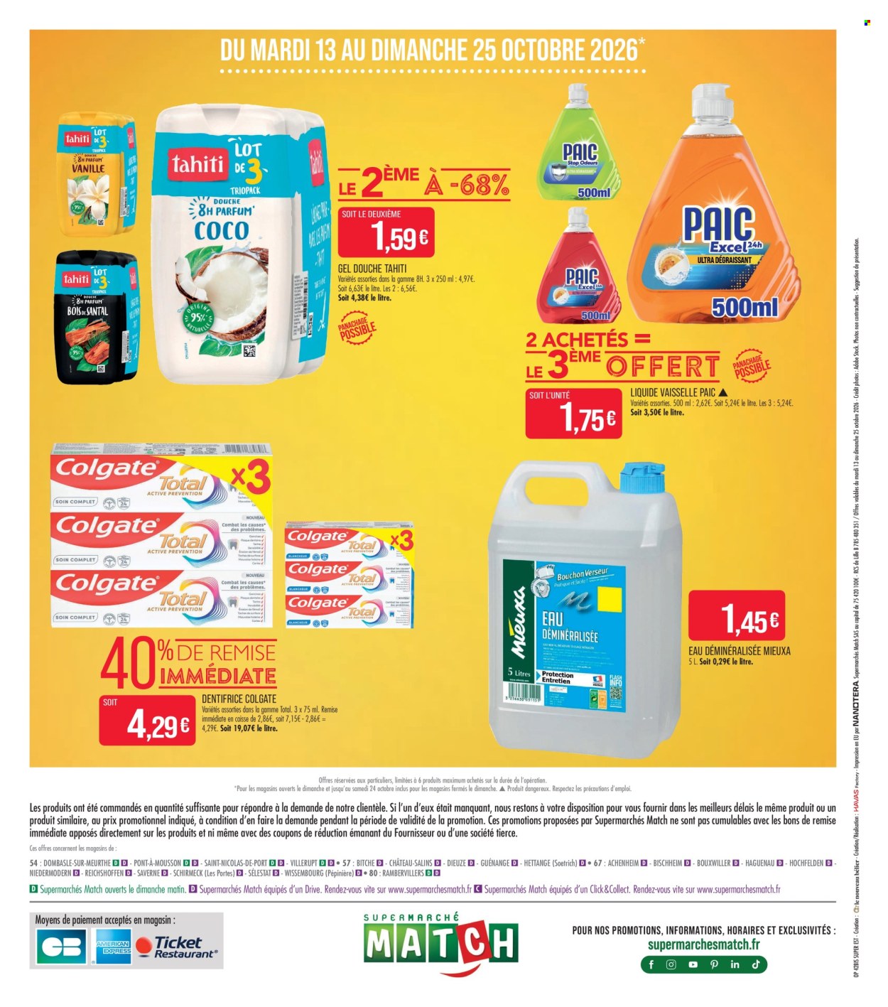 Catalogue Supermarché Match - 13.10.2026 - 25.10.2026. Page 8