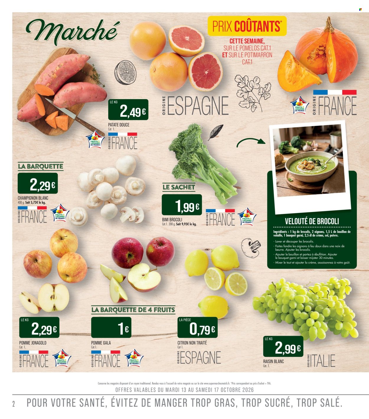 Catalogue Supermarché Match - 13.10.2026 - 25.10.2026. Page 2
