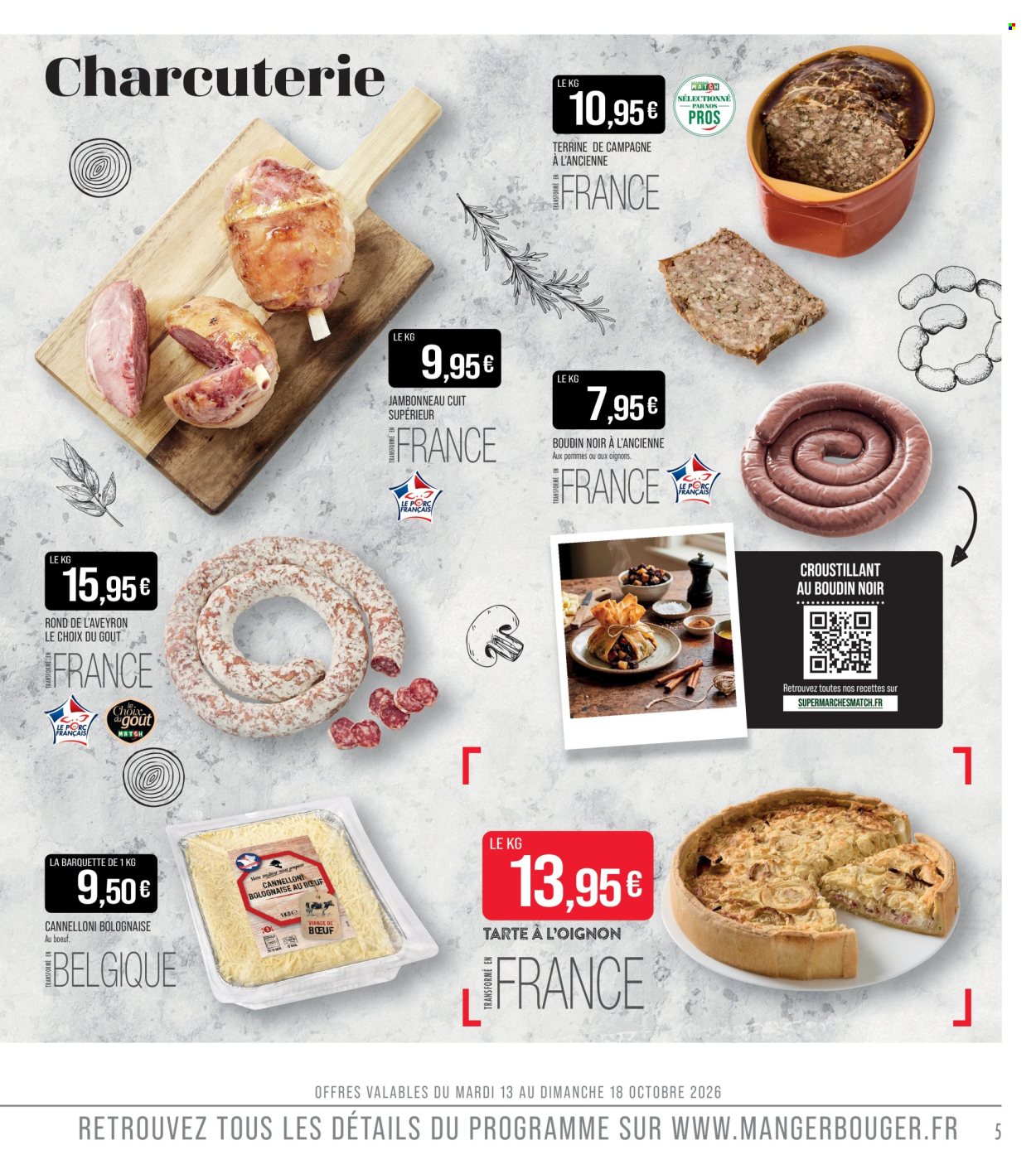 Catalogue Supermarché Match - 13.10.2026 - 25.10.2026. Page 5