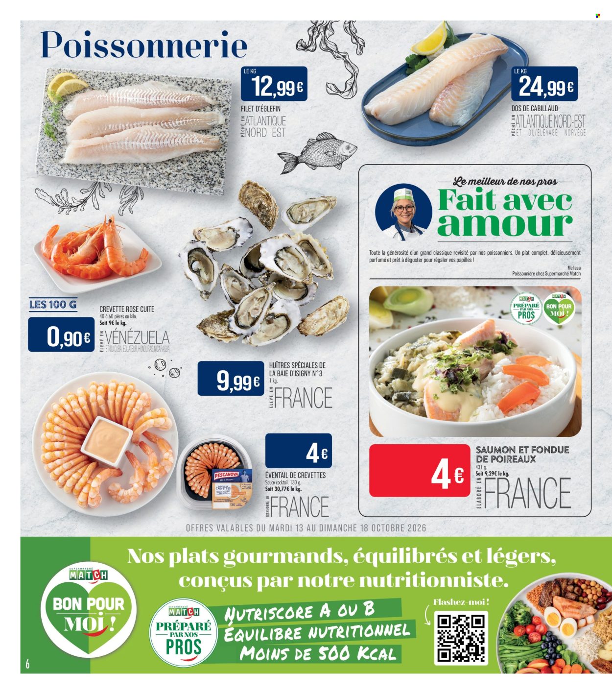 Catalogue Supermarché Match - 13.10.2026 - 25.10.2026. Page 6