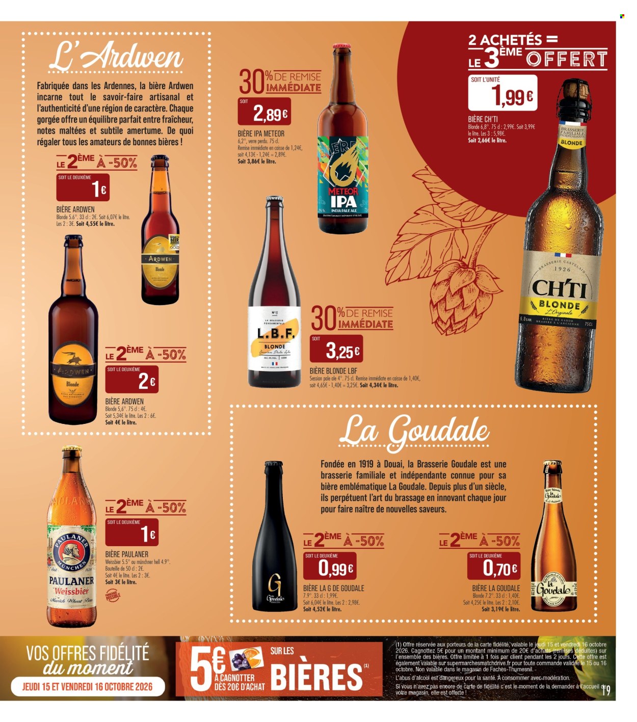 Catalogue Supermarché Match - 13.10.2026 - 25.10.2026. Page 19