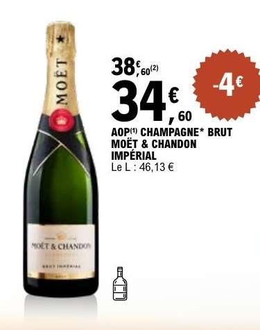 AOP Champagne Brut Moët & Chandon Impérial
