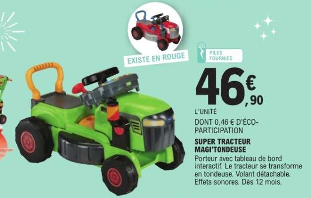 SUPER TRACTEUR MAGI'TONDEUSE