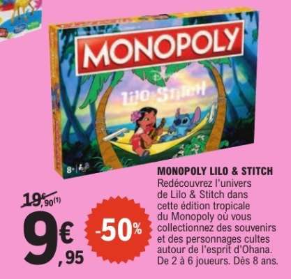 MONOPOLY LILO & STITCH