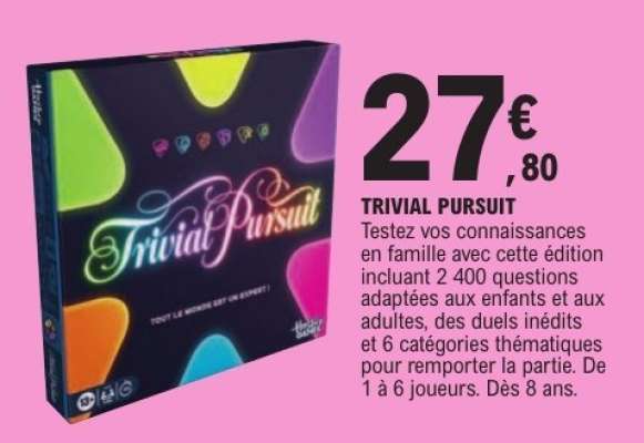 TRIVIAL PURSUIT