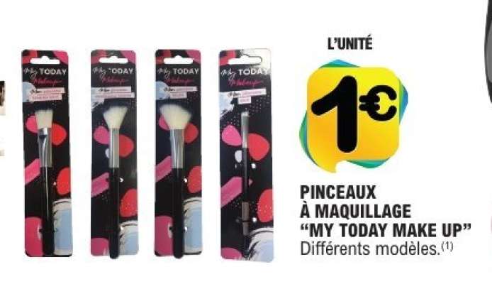 Pinceaux à maquillage "My Today Make Up"