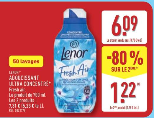 LENOR ADOUCISSANT ULTRA CONCENTRÉ Fresh Air