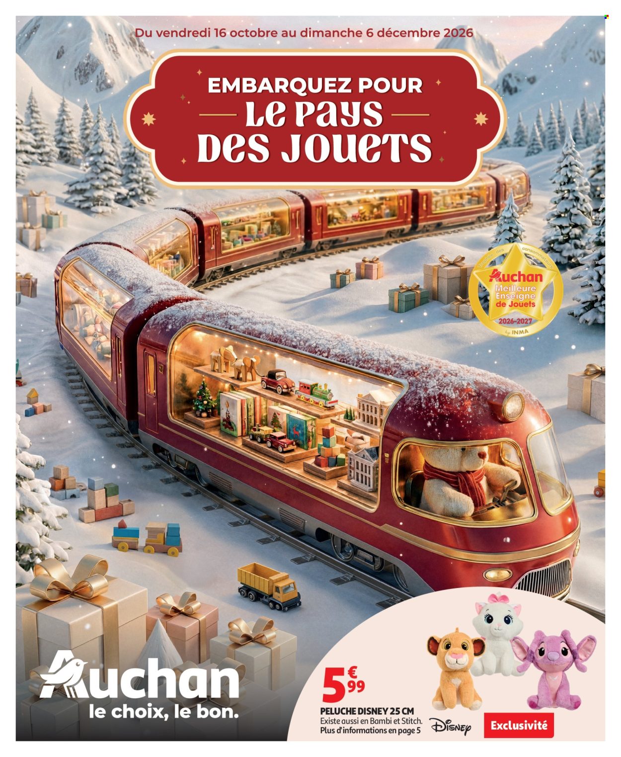 Catalogue Auchan - 16.10.2026 - 06.12.2026. Page 1