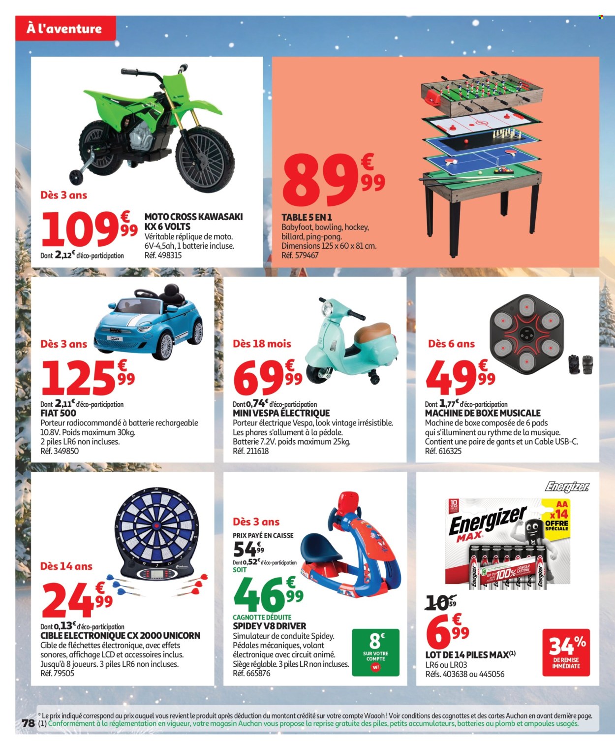 Catalogue Auchan - 16.10.2026 - 06.12.2026. Page 78