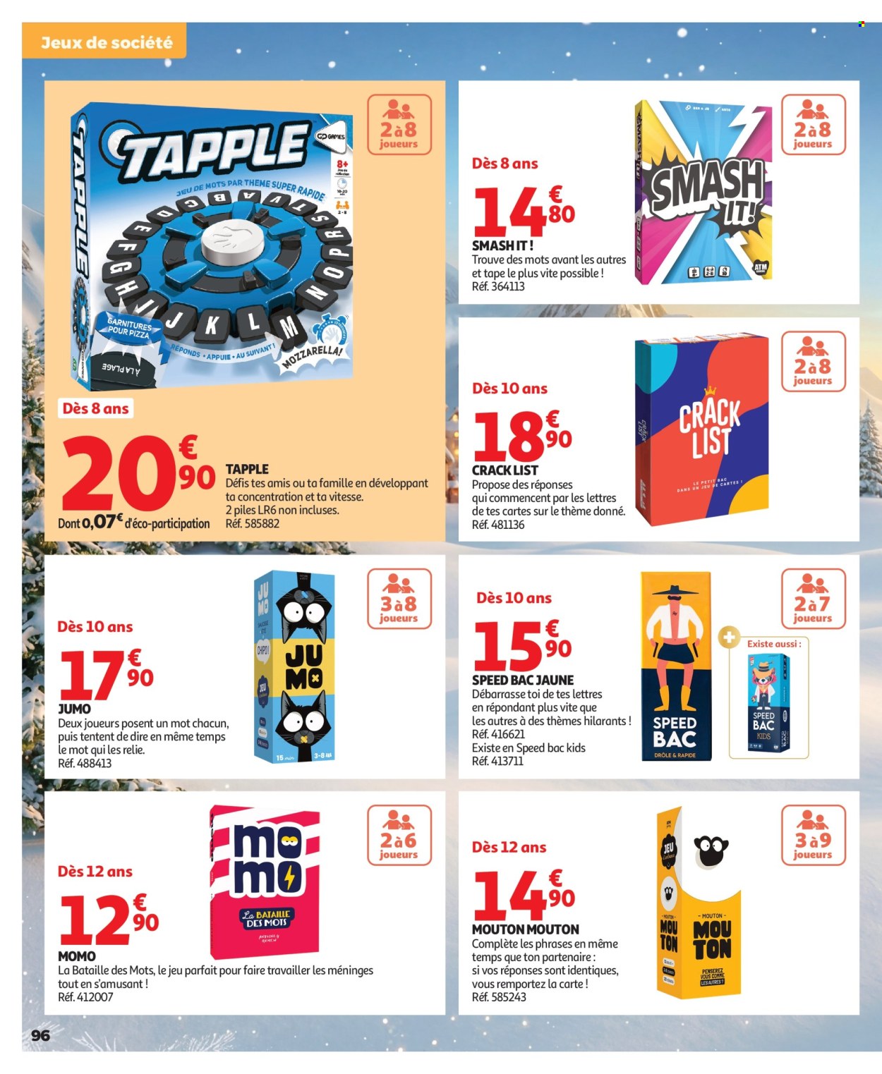 Catalogue Auchan - 16.10.2026 - 06.12.2026. Page 96