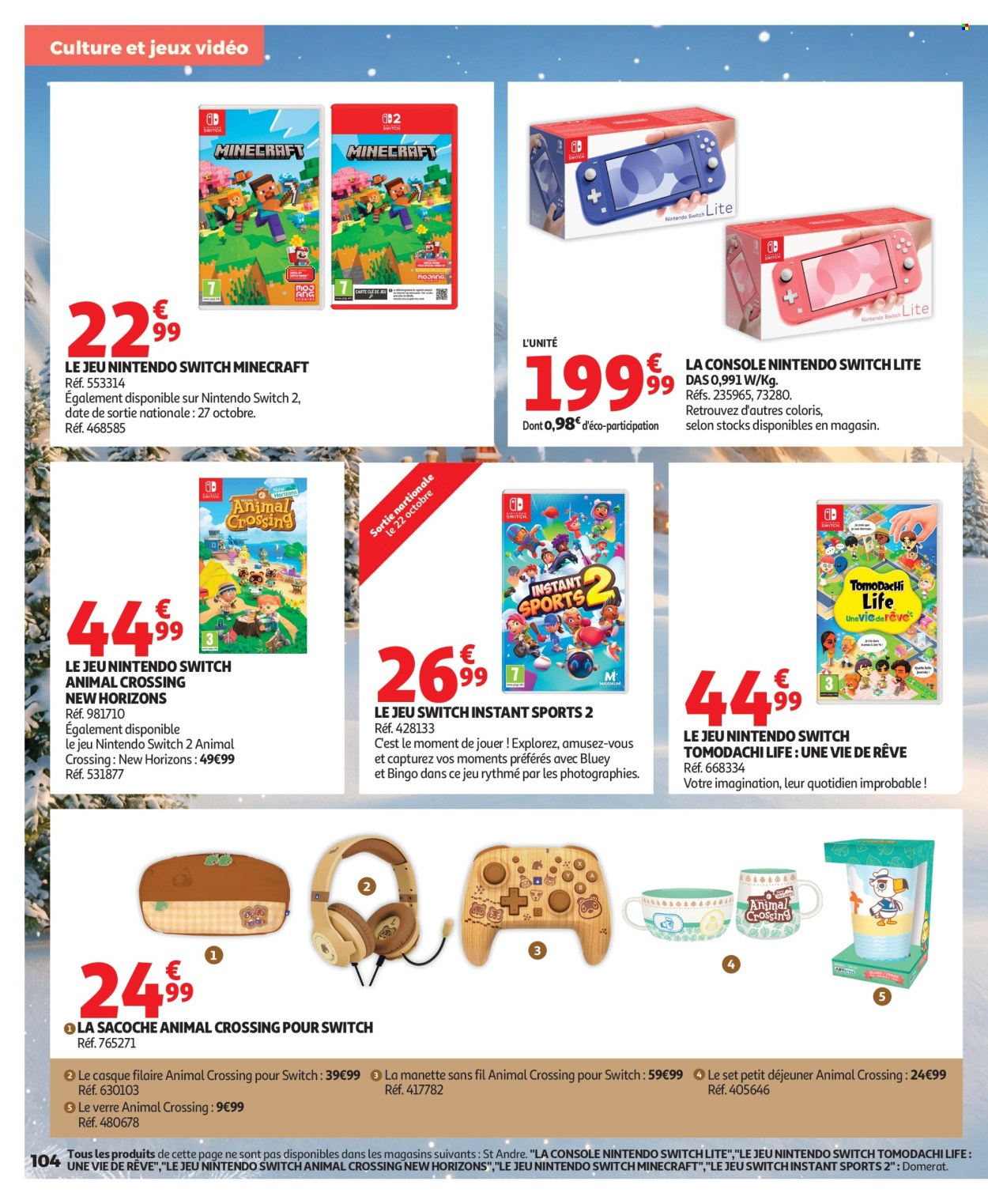 Catalogue Auchan - 16.10.2026 - 06.12.2026. Page 104