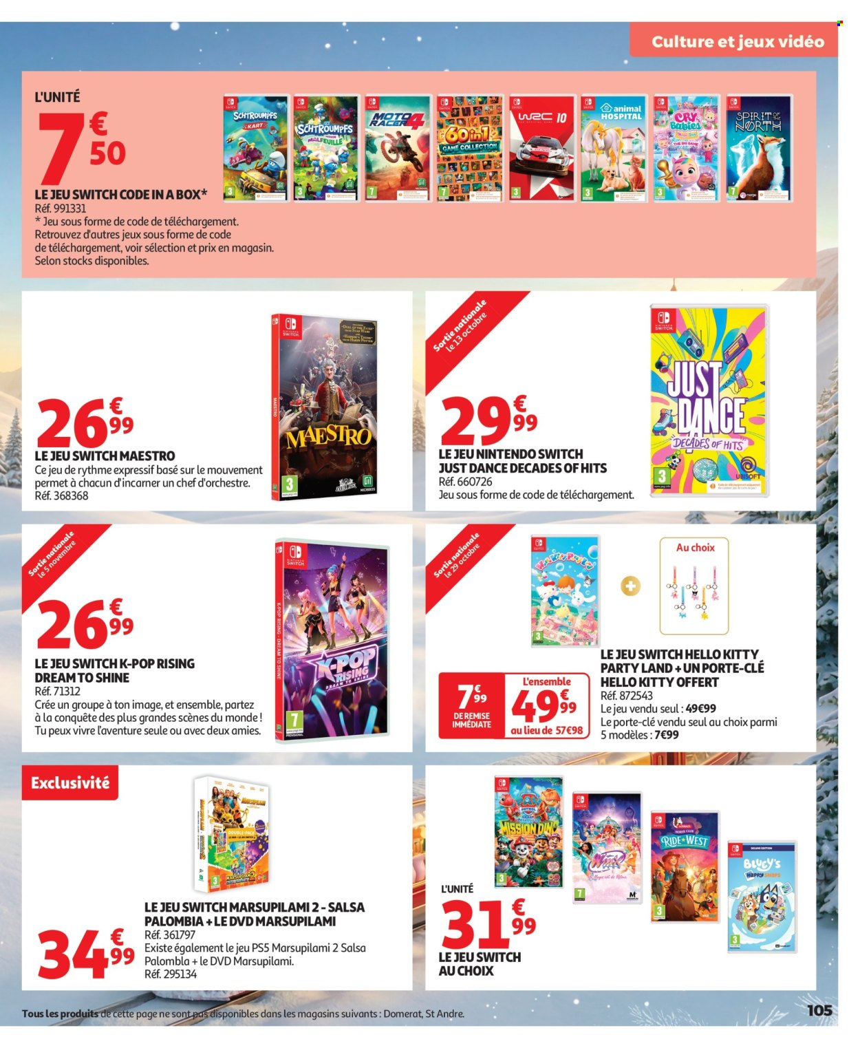 Catalogue Auchan - 16.10.2026 - 06.12.2026. Page 105