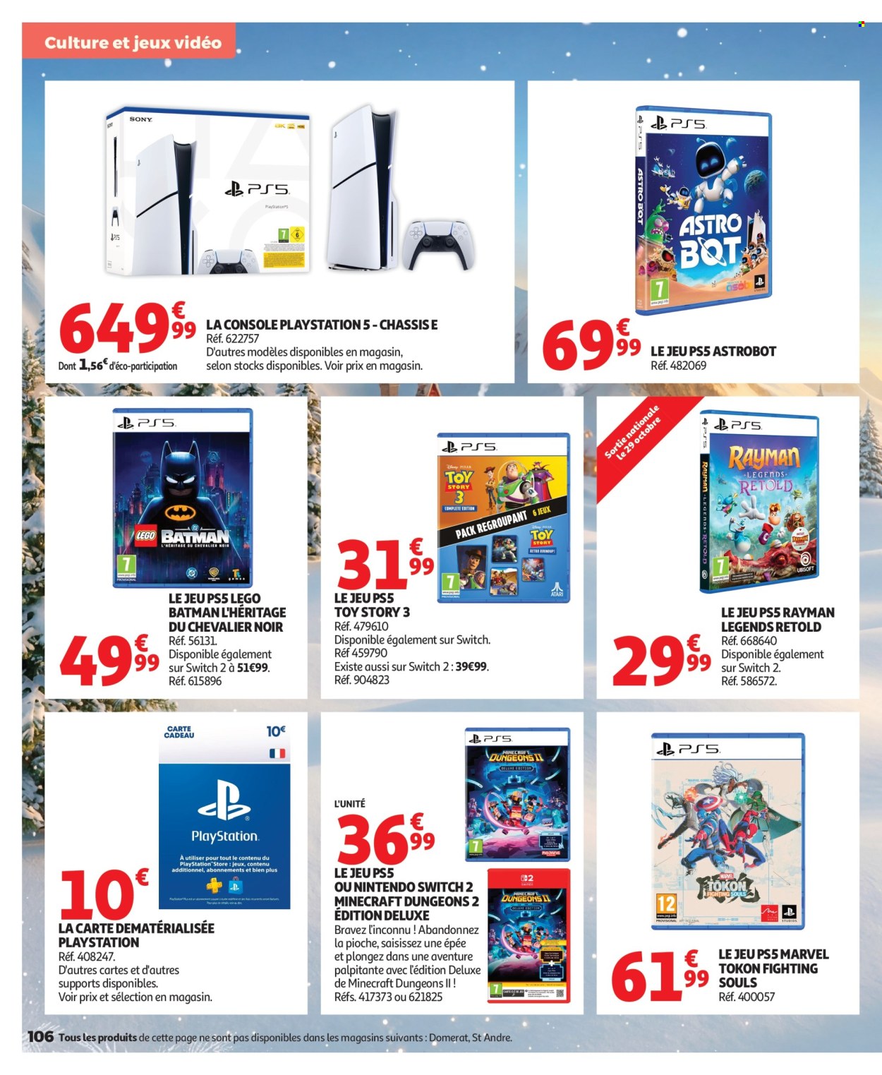 Catalogue Auchan - 16.10.2026 - 06.12.2026. Page 106