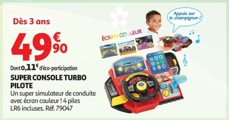Super Console Turbo Pilote