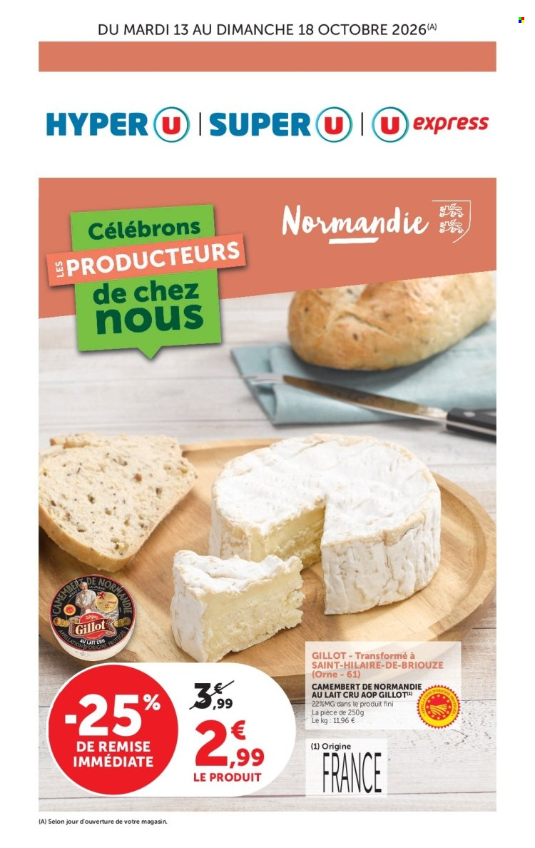 Catalogue Magasins U - 13.10.2026 - 18.10.2026. Page 1