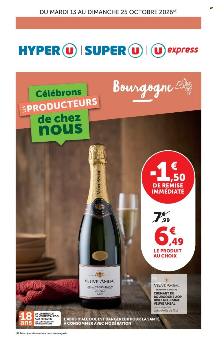 Catalogue Magasins U - 13.10.2026 - 25.10.2026. Page 1