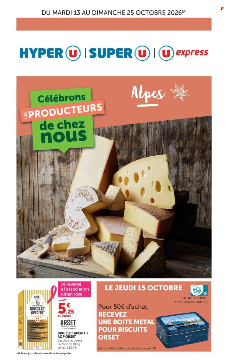 Catalogue Magasins U - 13.10.2026 - 25.10.2026. Page 1