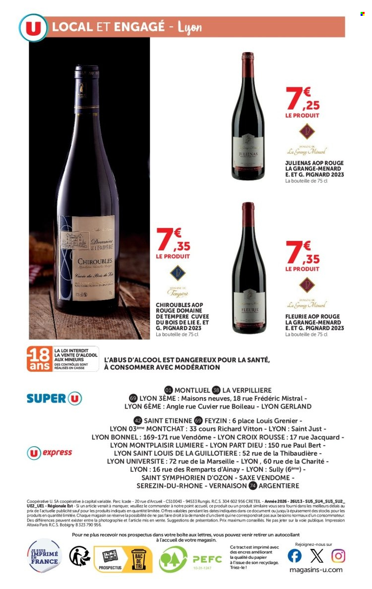 Catalogue Magasins U - 13.10.2026 - 25.10.2026. Page 16