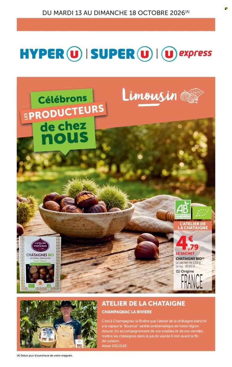 Catalogue Magasins U - 13.10.2026 - 18.10.2026. Page 1